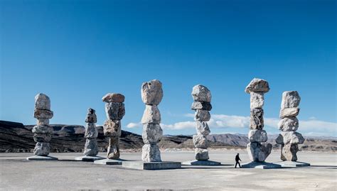 Ugo Rondinone’s colorful rocks in Vegas