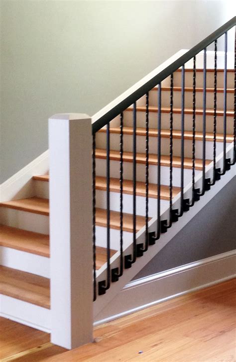 Pin by Tasha Curtis on Downstairs | Stair railing design, Stairs design ...