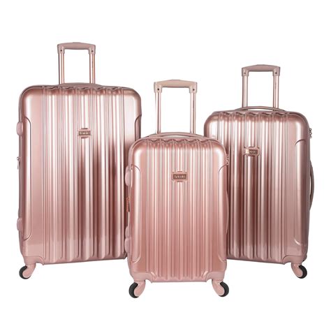 3-Piece Expandable Hardside 4-Wheel Luggage Set 28 x 19 x 13 for sale ...