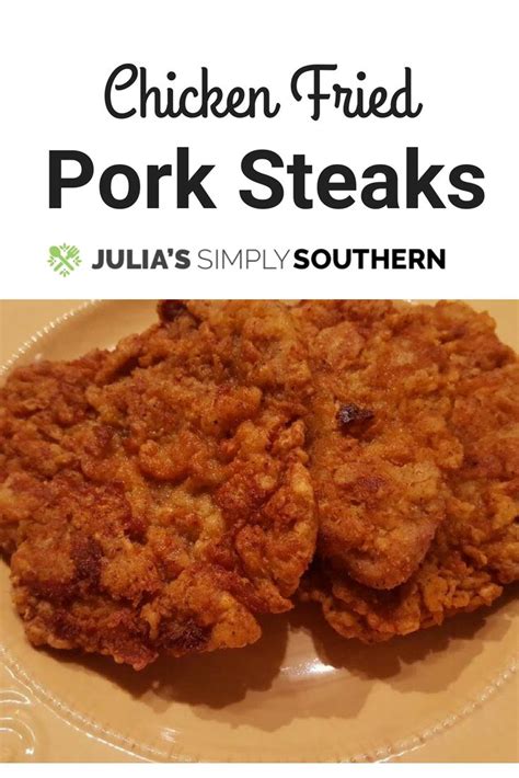 Chicken Fried Pork Steaks | Recipe | Pork steak, Pork cutlet recipes ...