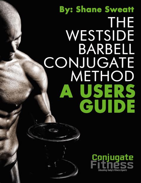 The westside barbell conjugate method