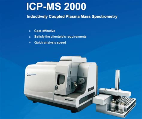 ICP-AES ICP-MS2000B Water Medicine Analysis Inductively Coupled Plasma Mass Spectrometer ...