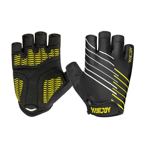 YISJOY yellow bike grip cycling riding MTB gloves for youth adult | Bicycle sport, Cycling ...