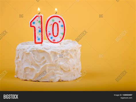 10 Candles On Birthday Image & Photo (Free Trial) | Bigstock