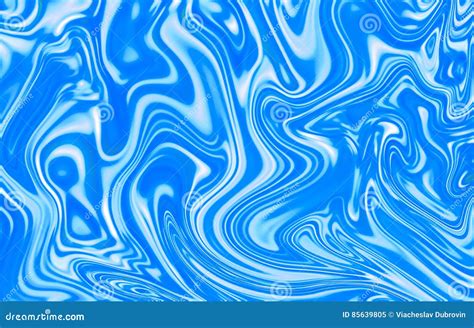 Marble Abstract Background. Blue Liquid Surface Wallpaper. Agate Stone Ornament with Light Blue ...