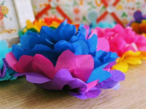 Easy DIY Tissue Paper Pom Poms [Video]