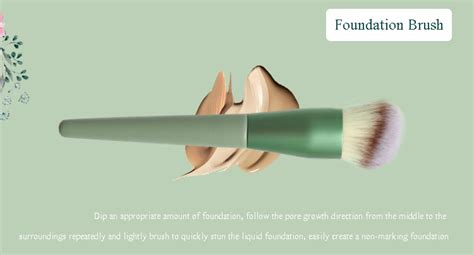 Low Moq Professional Custom Logo Makeup Brush Cyan 13pcs High Gloss Powder Blush Makeup Brushes ...
