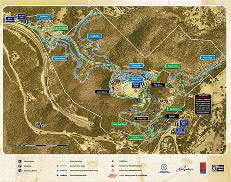 Eagle mountain hiking trail map | mountainnational