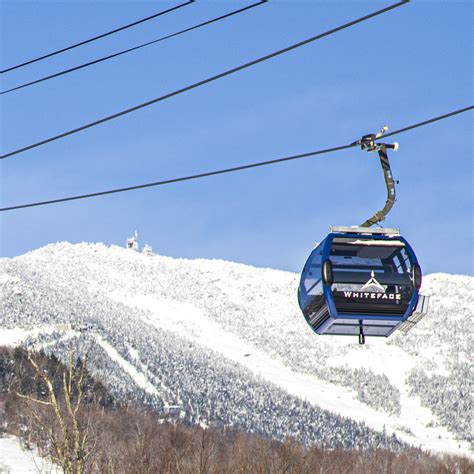 Cloudsplitter Gondola Ride Winter - Whiteface Mountain