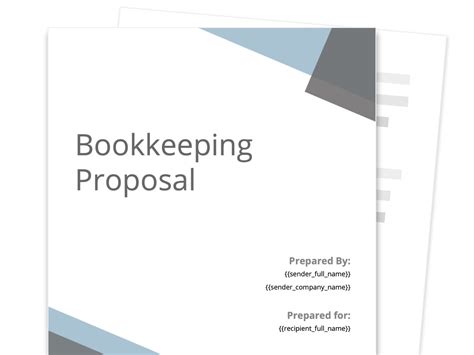 Bookkeeping Proposal Template - [Free Sample] | Proposable