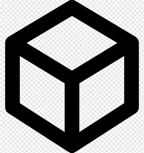 Cube Logo Symbol Geometry, cube, png | PNGWing