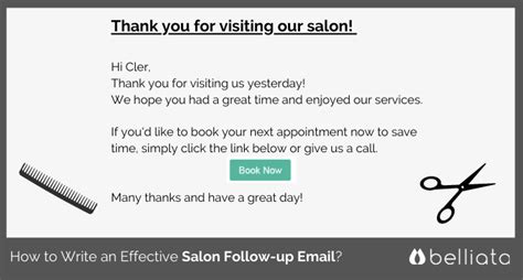 How to Write an Effective Salon Follow-up Email? | zolmi.com