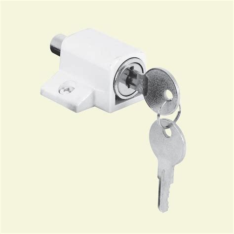 Gatehouse Sliding Patio Door Cylinder Lock in the Sliding Patio Door Locks department at Lowes.com