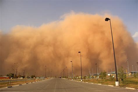 What Is A Dust Storm? - WorldAtlas