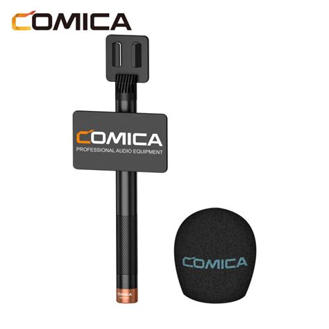 Comica HR-WM Interview Microphone Handhled, Wireless Go Handle Adapter ...