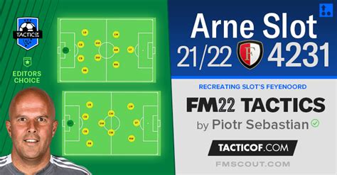 Slot 4-2-3-1 Feyenoord // FM22 Tactic | FM Scout