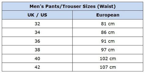 Fresh What is the Pant Size Conversion Chart Check more at https://oakleys-sunglasses.top/ryan ...