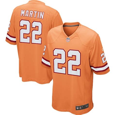 Nike Tampa Bay Buccaneers Doug Martin Game Throwback Jersey