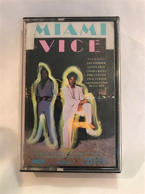 Miami Vice TV soundtrack Cassette Tape 1980s | Etsy