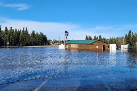 Flooding closes schools in Glennallen as high waters continue to inundate Alaska communities ...