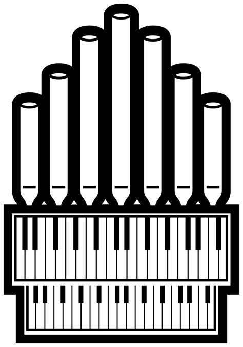 Music instrument church piano 1206458 PNG