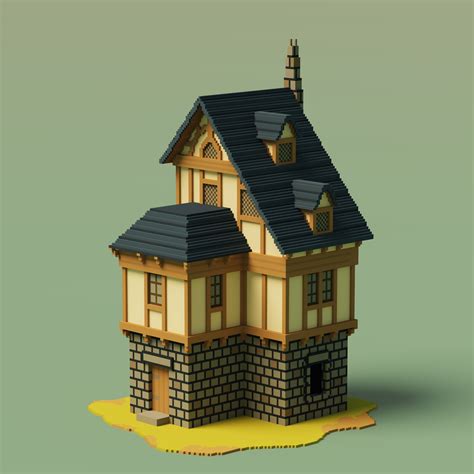 another medieval style house digital 2048x2048 | Medieval houses, House ...