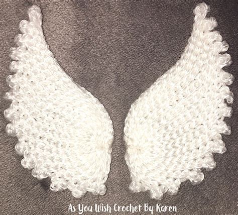 Crochet Angel Wings Pattern PDF Crochet Wings Pattern - Etsy