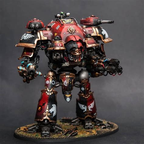 Knight Castellan Imperial Knights painted Warhammer 40k Indomitus Imperium | eBay