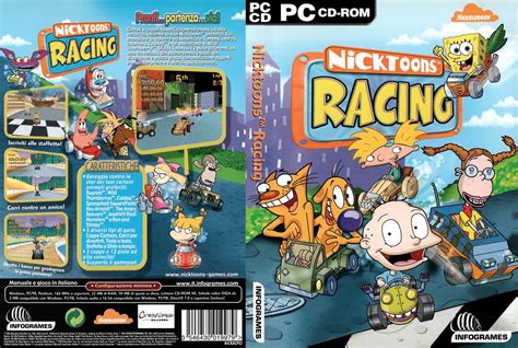 Nicktoons Racing cover or packaging material - MobyGames