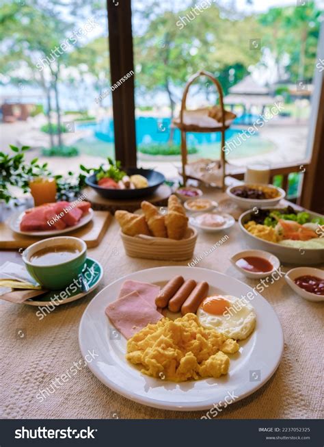 Luxury Western Breakfast Hotel Stock Photo 2237052325 | Shutterstock