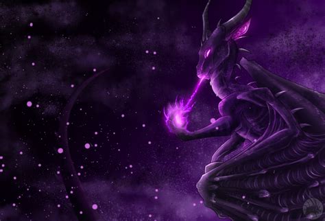 Purple Dragon Wallpaper - WallpaperSafari