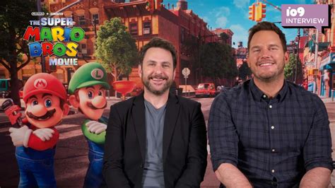 Chris Pratt Super Mario Interview With Charlie Day: Voices, Sequels