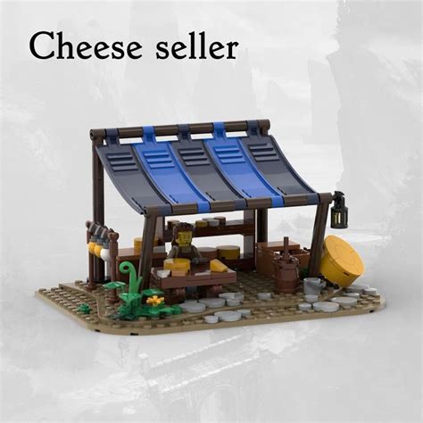 LEGO MOC Cheese seller by peter.keith | Rebrickable - Build with LEGO