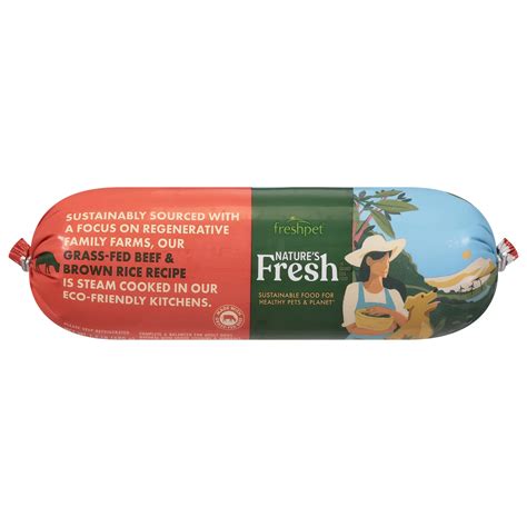 Freshpet Nature's Fresh Beef Recipe Roll Wet Dog Food - Shop Dogs at H-E-B