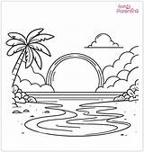 25 Beach Coloring Pages  Free Printable Sheets And Images For Kids sketch template