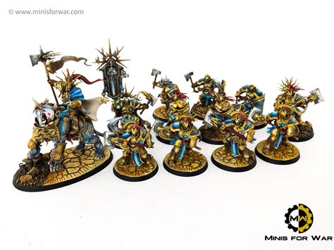 AoS – Stormcast Eternals – Army showcase! – Minis For War Painting Studio