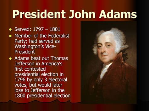 Federalist Party John Adams