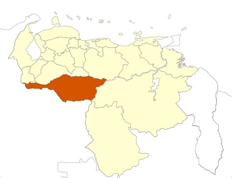 Venezuela Apure State Location - Mapsof.Net