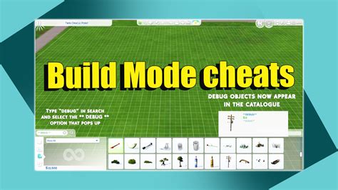 Build Mode cheats The Sims 4 - Sims 4 Wicked Mods