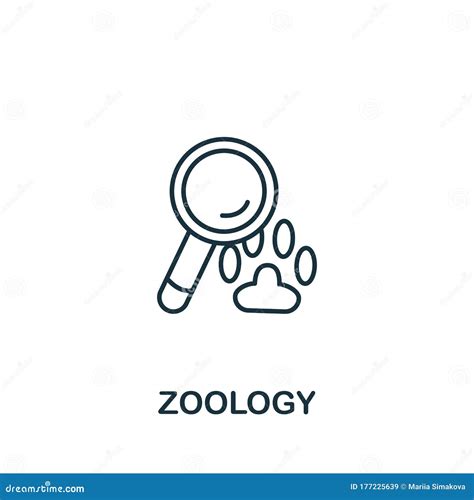 Zoology Icon from Science Collection. Simple Line Element Zoology Symbol for Templates, Web ...