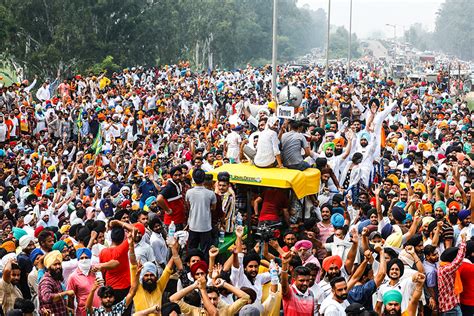 Photo Of The Day: Farmers Block Punjab National Highway In Protest - Forbes India