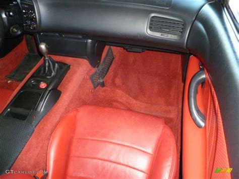 Black/Red Leather Interior 2000 Honda S2000 Roadster Photo #43562562 ...