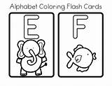 Alphabet Coloring Flash Cards  Etsy sketch template