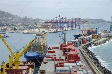 Port of La Guaira, Venezuela - Stock Image - C055/1991 - Science Photo Library