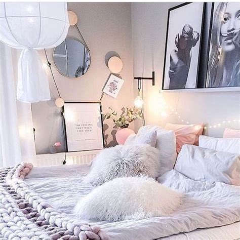 Aesthetic Rose Gold Cute Bedroom Decor - iroctober