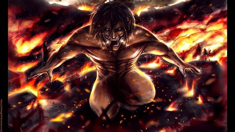 Attack On Titan Eren Wallpapers - Top Free Attack On Titan Eren ...