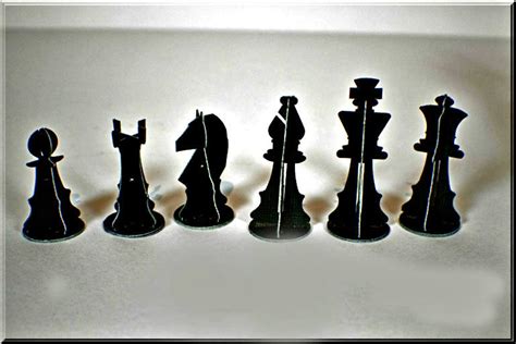 3D Chess Set - Etsy