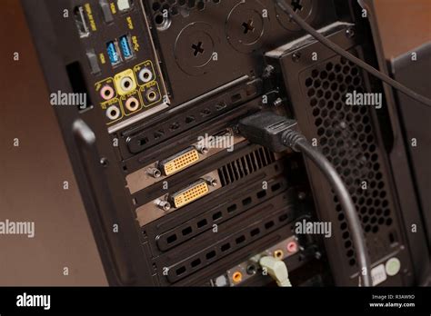 Computer case back panel hi-res stock photography and images - Alamy