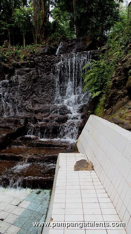 Side View of Arayat water falls inside Mount Arayat National Park