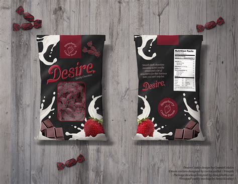 Desire Candy Packaging Design on Behance